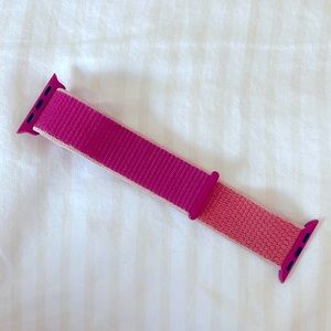 Apple Watch 40mm Pomegranate Nylon Sport Band